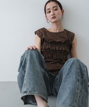 ボーダーカットビスチェセット