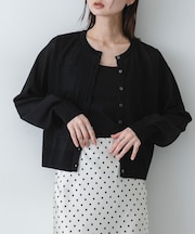 『洗濯可』UVケアポケットシアーカーディガン