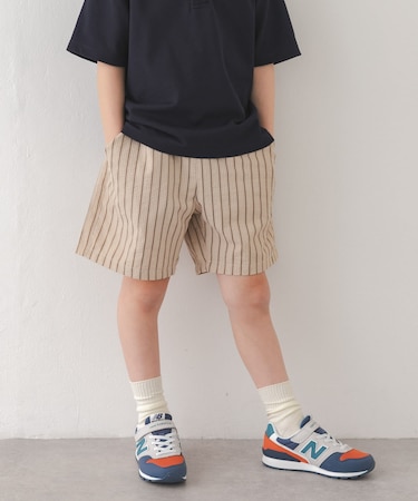 『150サイズあり』ストライプショートパンツ(KIDS)