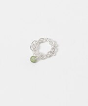 天然石チェーンリング SILVER925