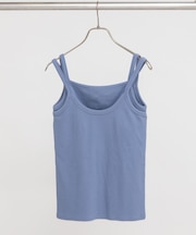 レイヤードライクカップ付きタンクトップ