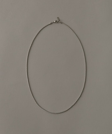 ステンレススクリューチェーンネックレス