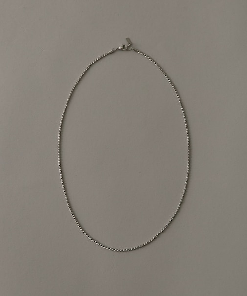 ステンレススクリューチェーンネックレス