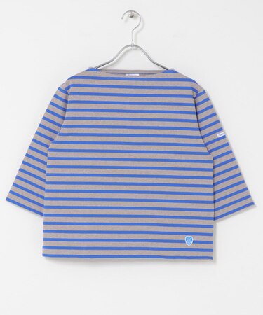 ORCIVAL SHORT LENGTH BOAT NECK PULLOVER