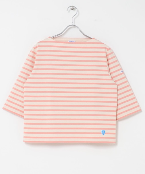 ORCIVAL　SHORT LENGTH BOAT NECK PULLOVER