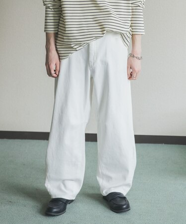 アソートバレルレッグデニムパンツ
