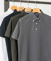 LIFE STYLE TAILOR 　ボタンダウン半袖プルオーバー