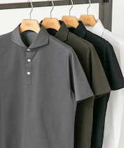 LIFE STYLE TAILOR 　カッタウェイ半袖プルオーバー