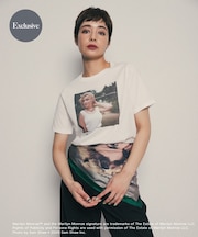 『別注』MARILYNMONROE×SENSE OF PLACE　グラフィックTシャツ