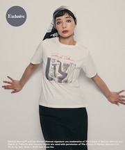 『別注』MARILYNMONROE×SENSE OF PLACE　グラフィックTシャツ