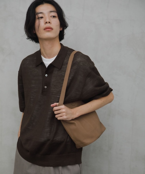 Ramie High Gauge KnitPolo