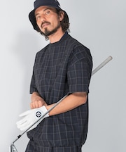 OOPS　チェック柄Tシャツ