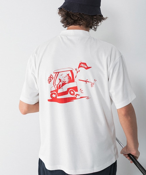 OOPS×RYUAMBE コラボモックネックTシャツ｜アーバンリサーチの通販