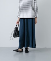 リネンフレアスカート