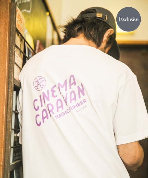CINEMACARAVAN×MAGIC NUMBER×Sonny Label コラボTシャツ1