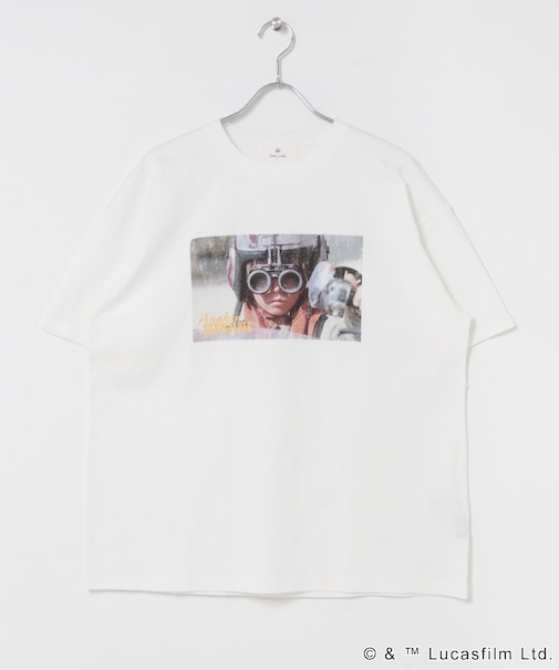 STARWARSプリントショートスリーブTシャツ