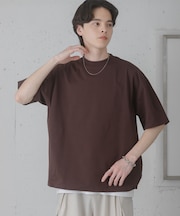 『接触冷感／イージーケア』クイックドライアソートドローコードショートスリーブ Tシャツ