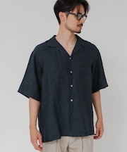 LINEN CHAMBRAY O／C SHIRTS