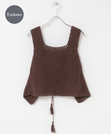 『別注』AFLOAH×DOORS　KNIT TUNK TOP