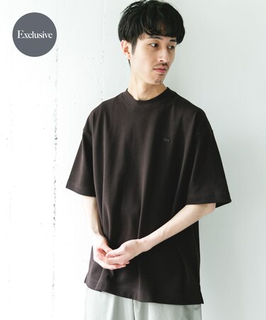 『別注』LACOSTE×DOORS　MOSS STITCH SHORT-SLEEVE T-SHIRTS