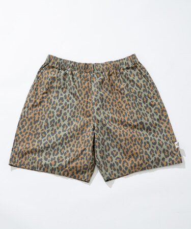 MAGIC NUMBER　COTTON LEOPARD BEACHPANTS