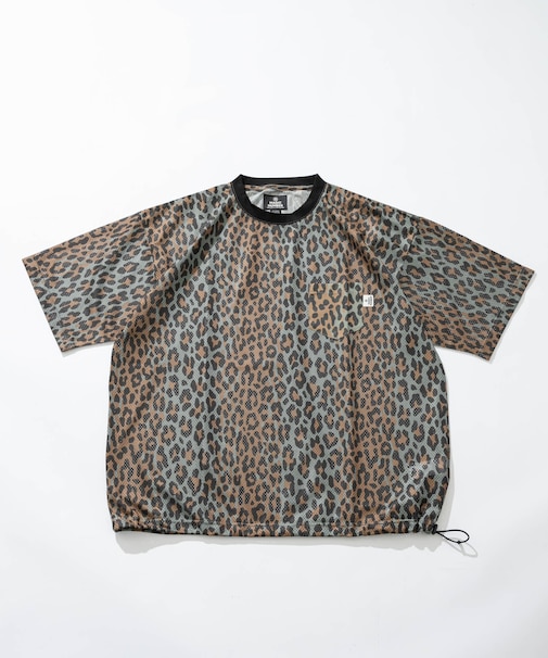 MAGIC NUMBER　MESH LEOPARD T-SHIRTS