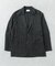 new basic　SILK LINEN SINGLE SHIRTS JACKET