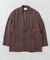 new basic　SILK LINEN SINGLE SHIRTS JACKET