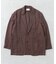 new basic　SILK LINEN SINGLE SHIRTS JACKET