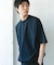 『吸水速乾／防シワ／抗ピリング／UVカット／イージーケア』DRYMIX クルーネック ショートスリーブ スウェットTシャツ