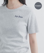 『別注』PETIT BATEAU×DOORS　EMBROIDERYT-SHIRTSCU