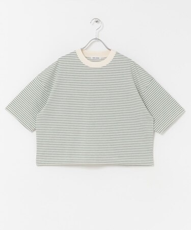 FORK&SPOON　マルチボーダーTシャツ