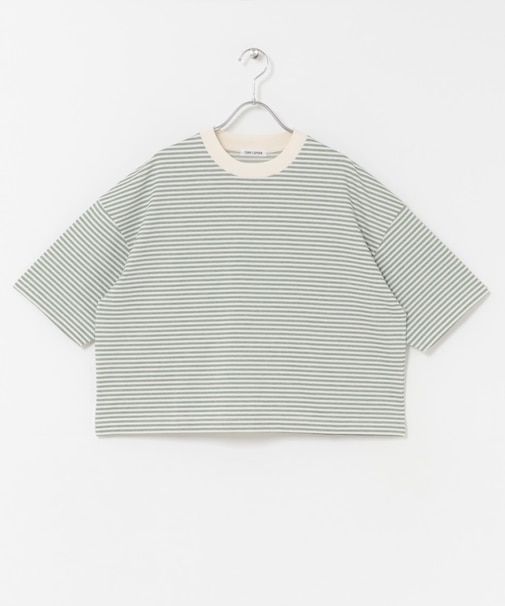 FORK&SPOON　マルチボーダーTシャツ