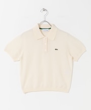 LACOSTE　ラメニットポロシャツ