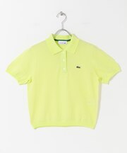 LACOSTE　ラメニットポロシャツ