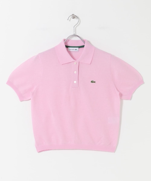 LACOSTE ラメニットポロシャツ｜アーバンリサーチの通販｜&mall