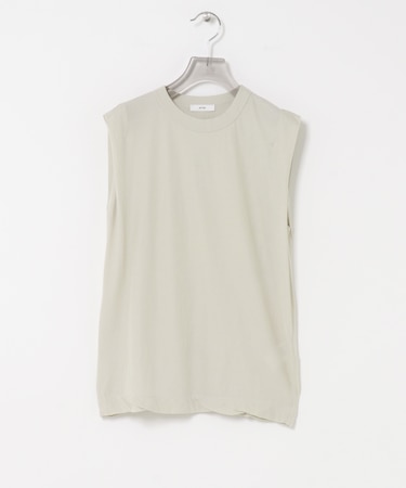 ATON　FRESCA SINGLE JERSEY TANK-TOP