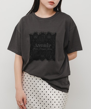 レースロゴTシャツ