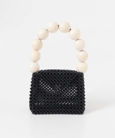 TOOS　WOOD BALL HANDBAG