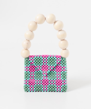 TOOS　WOOD BALL HANDBAG