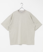 コットンレーヨンクルーネック ショートスリーブ Tシャツ