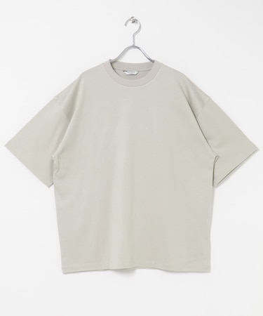 コットンレーヨンクルーネック ショートスリーブ Tシャツ