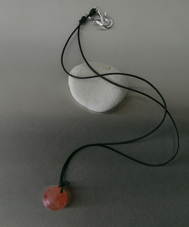 SMELLY so’　strawberryquartz necklace