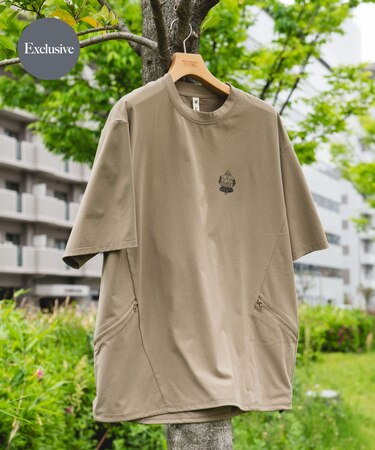 『別注』KEEN×DOORS　DRY TECH LOGO T-SHIRTS
