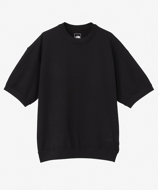 THE NORTH FACE　SHORT-SLEEVE RIPPLE KNIT CREW