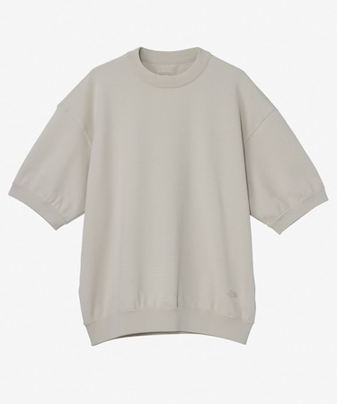 THE NORTH FACE　SHORT-SLEEVE RIPPLE KNIT CREW