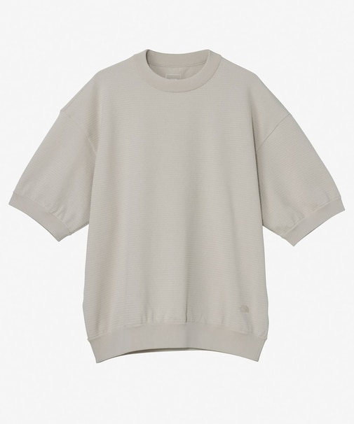 THE NORTH FACE　SHORT-SLEEVE RIPPLE KNIT CREW