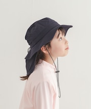 撥水UVポケッタブルハット(KIDS)