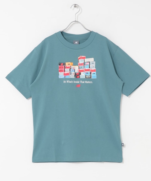 NEW BALANCE　ボックスTシャツ