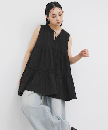 『STAFF DESIGN PROJECT』2WAYティアードチュニック